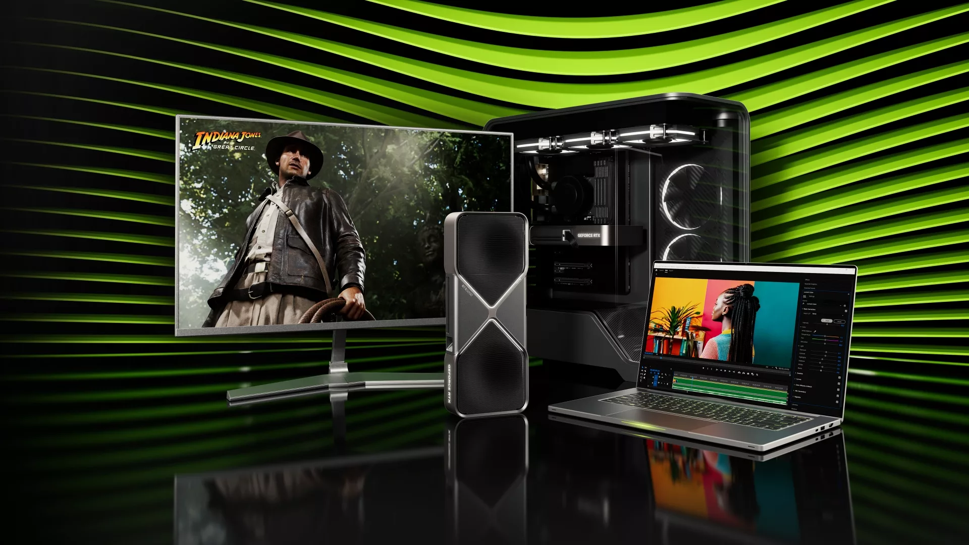 A família de placas gráficas GeForce RTX 50