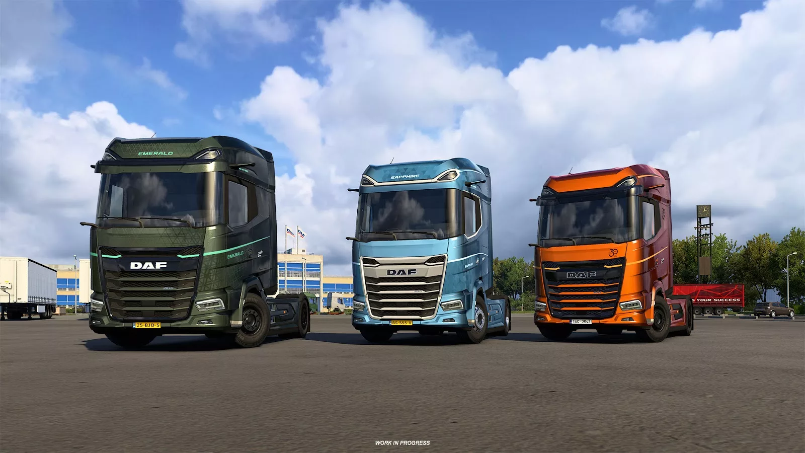 Edições especiais do DAF XG+ em Euro Truck Simulator 2