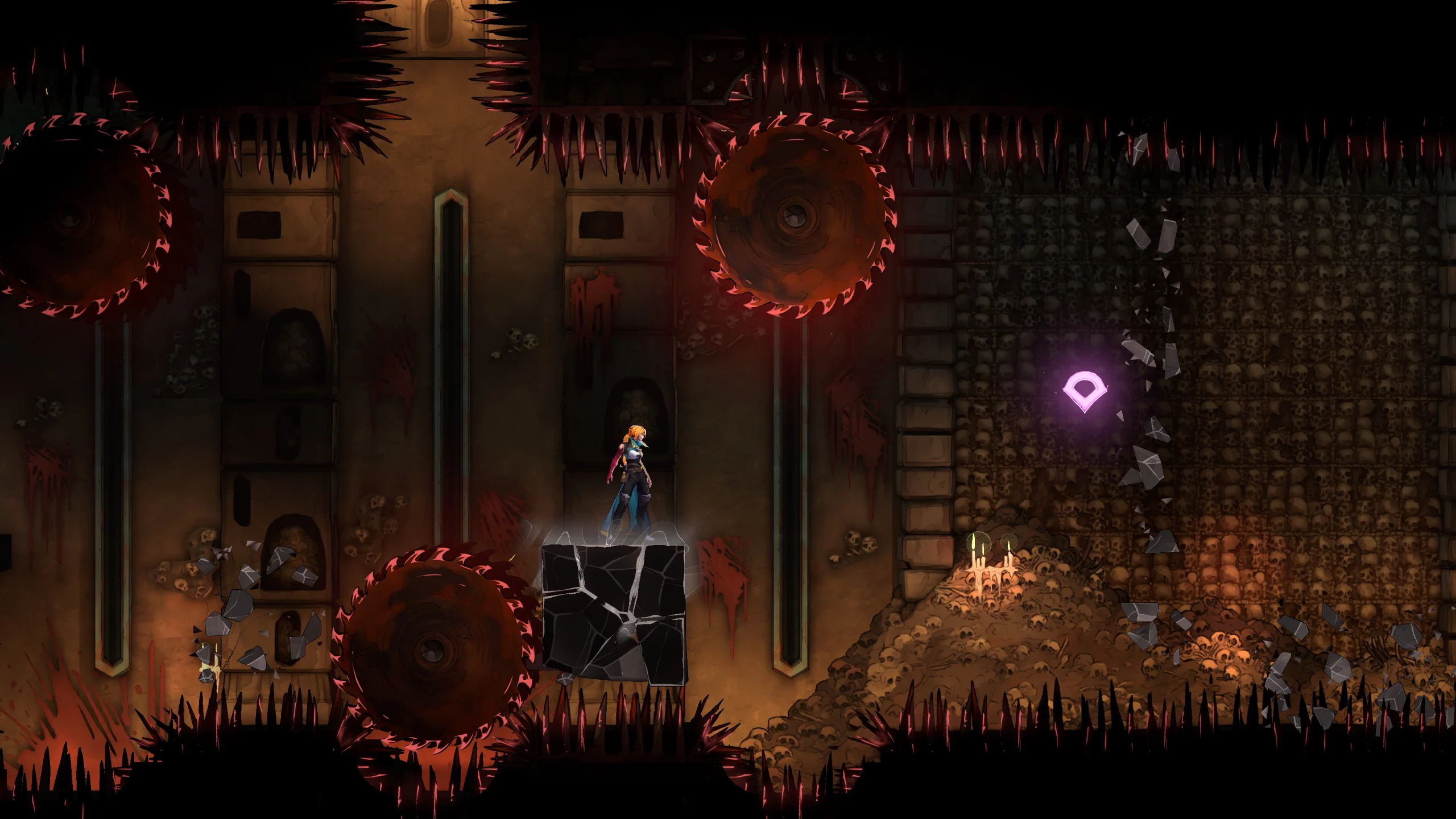 Outra cena de Castlevania: Belmont's Curse