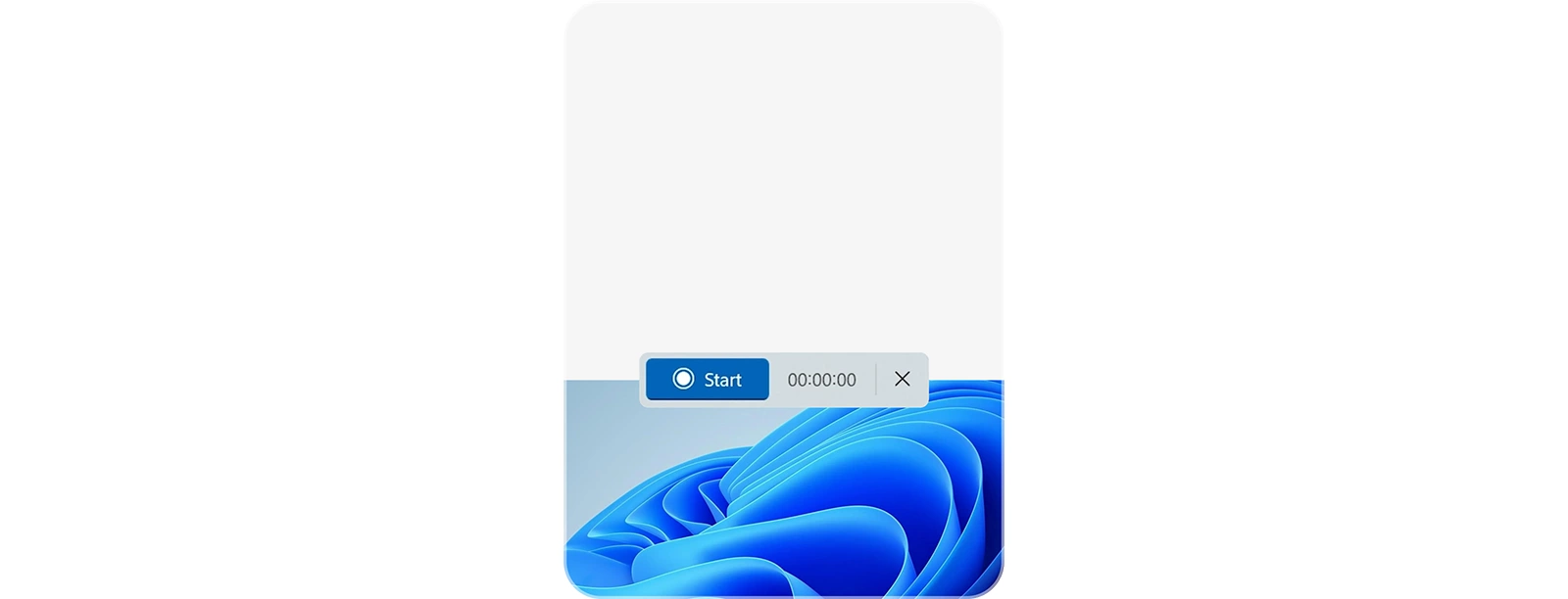 O logótipo azul do Windows 11