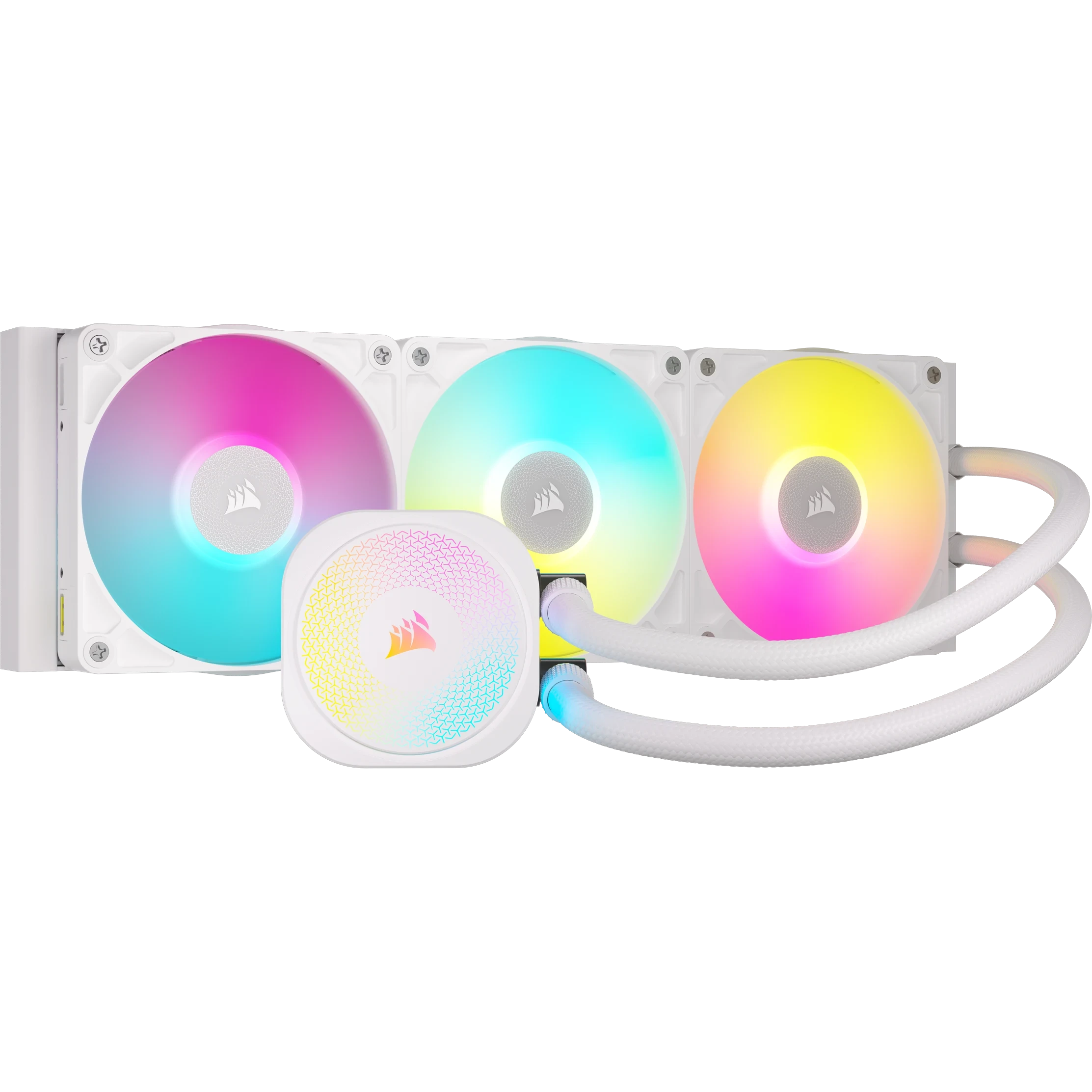 Corsair iCUE LINK Titan 360 RX RGB branco