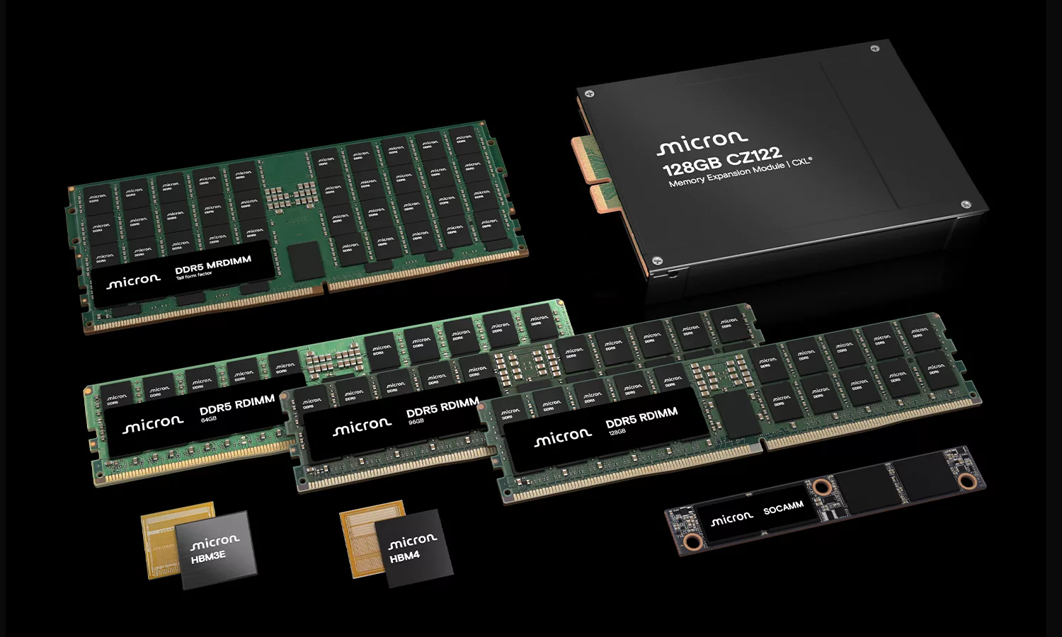 Memória para centros de dados da Micron