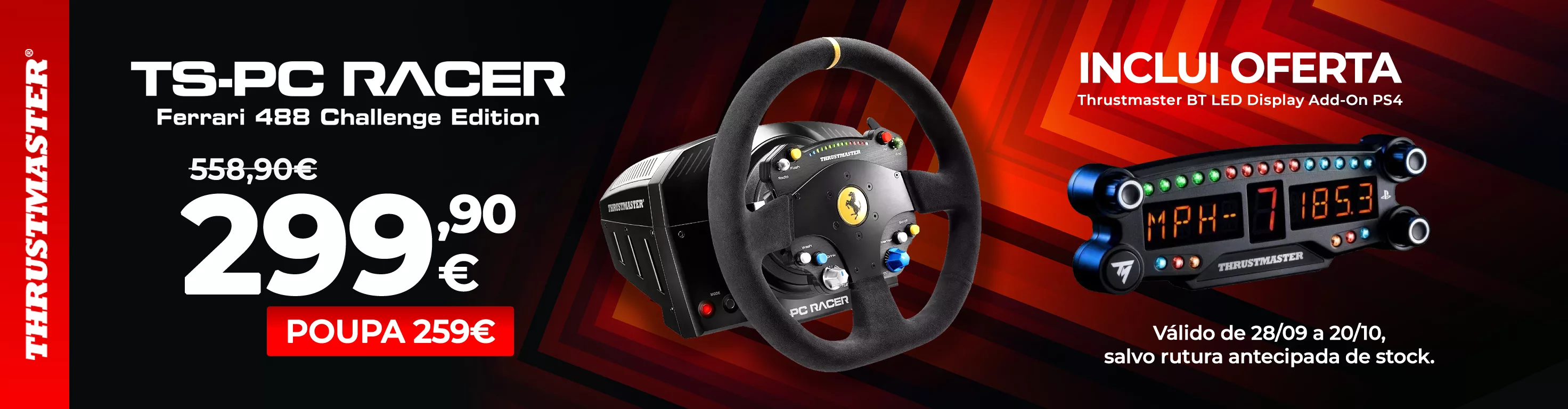 CHIP7 – Volante Thrustmaster Ts Pc Racer 488 Challenge Edition Pc 2960798